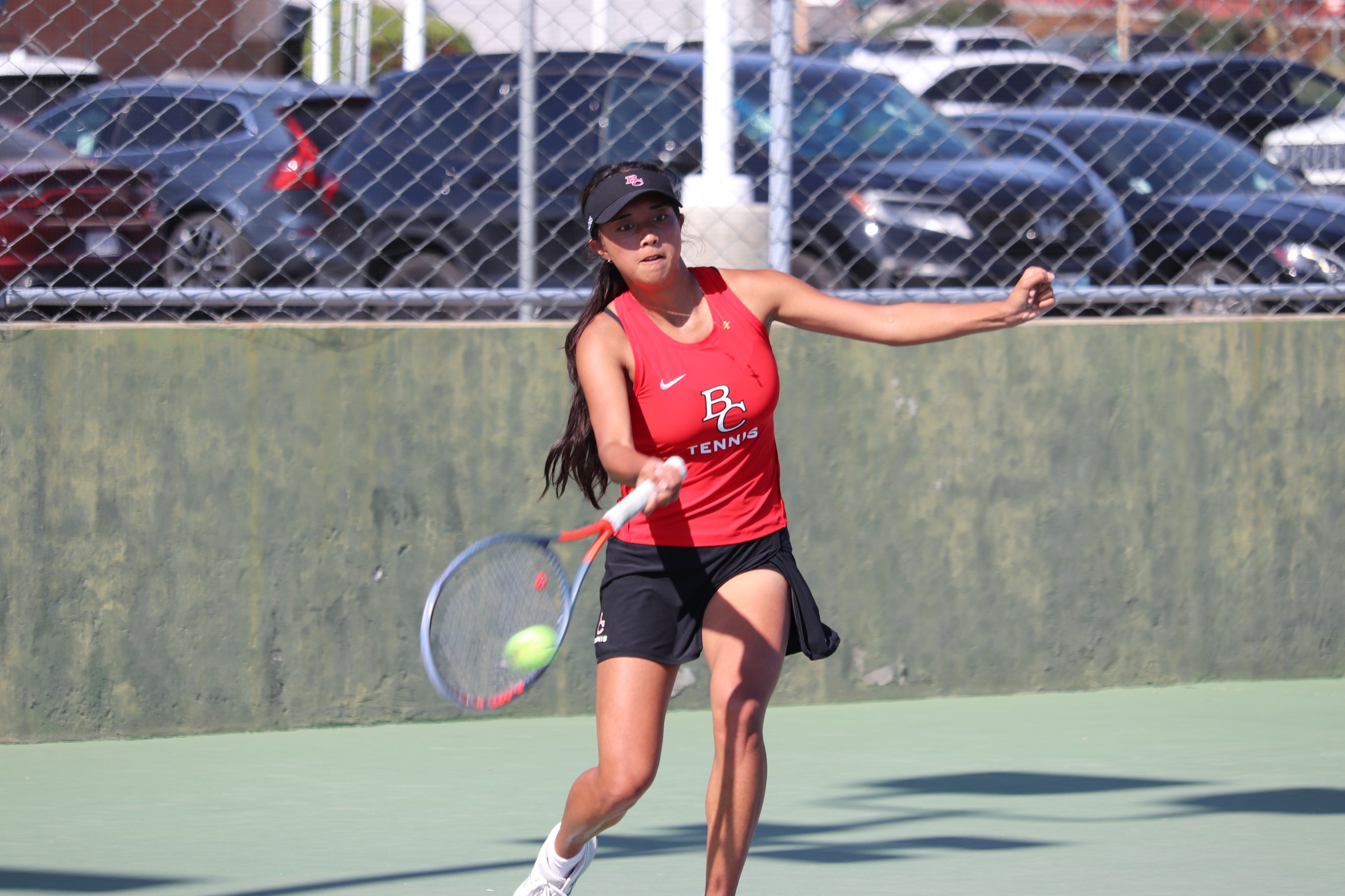 Women's Tennis Grabs a Conference Win over Santa Monica